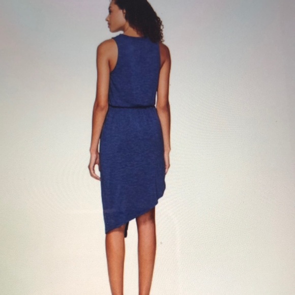 BNWT SPLENDID DENIM COLORED STRETCH JERSEY DRESS - Picture 2 of 9